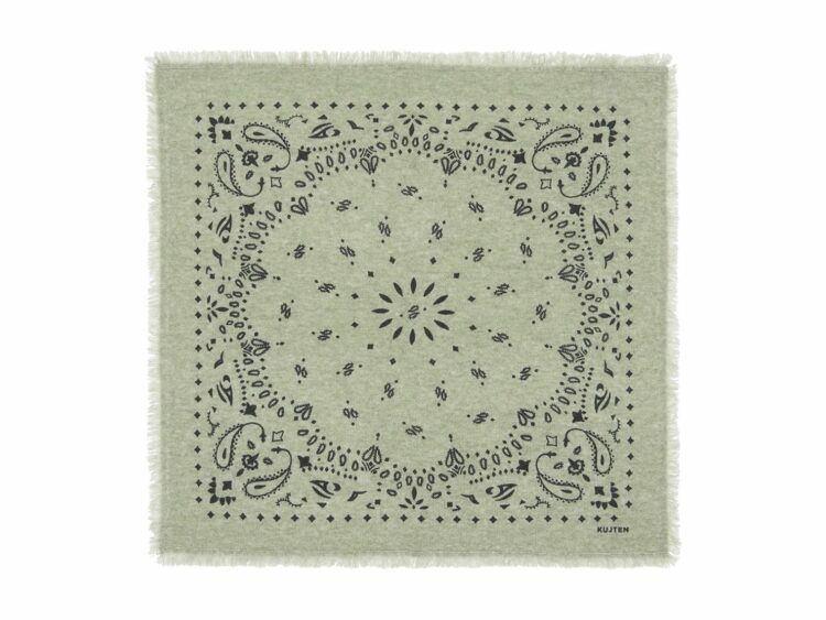 Kujten Small Bandana Hachi Oat Green
