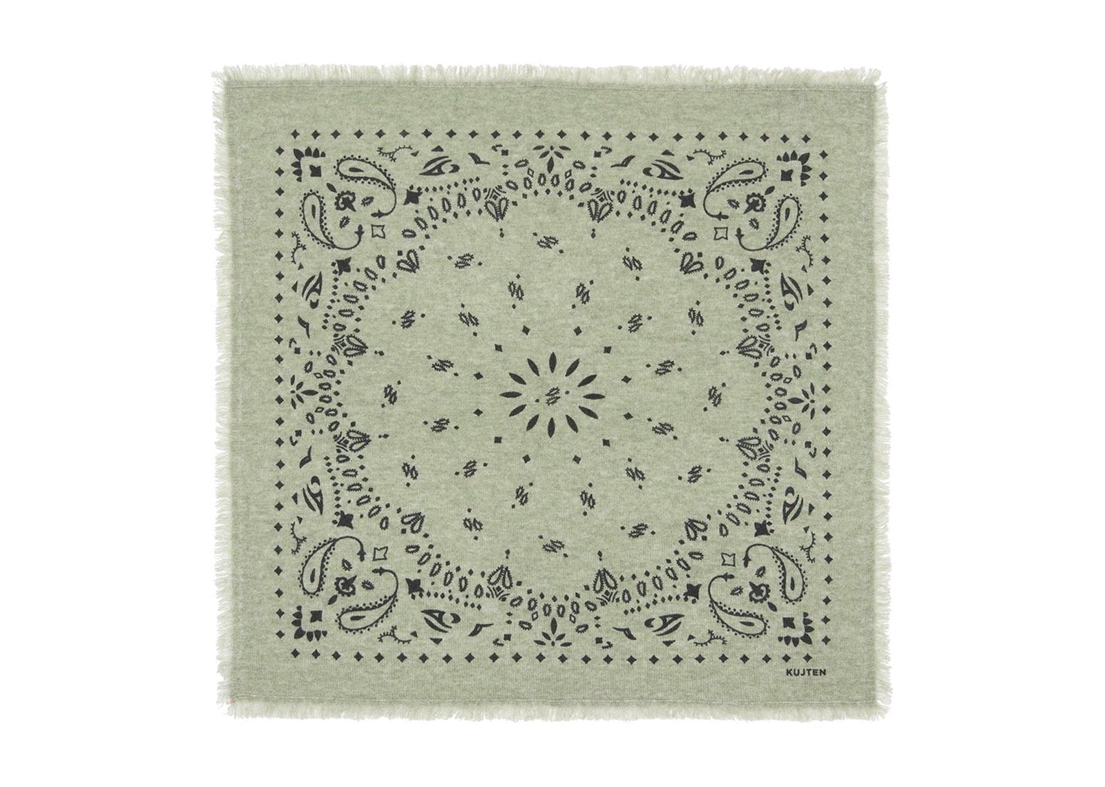 Kujten Small Bandana Hachi Oat Green