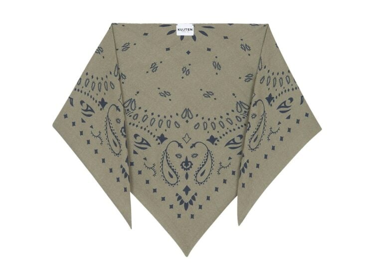 Kujten Small Bandana Tifa Khaki Chinã©