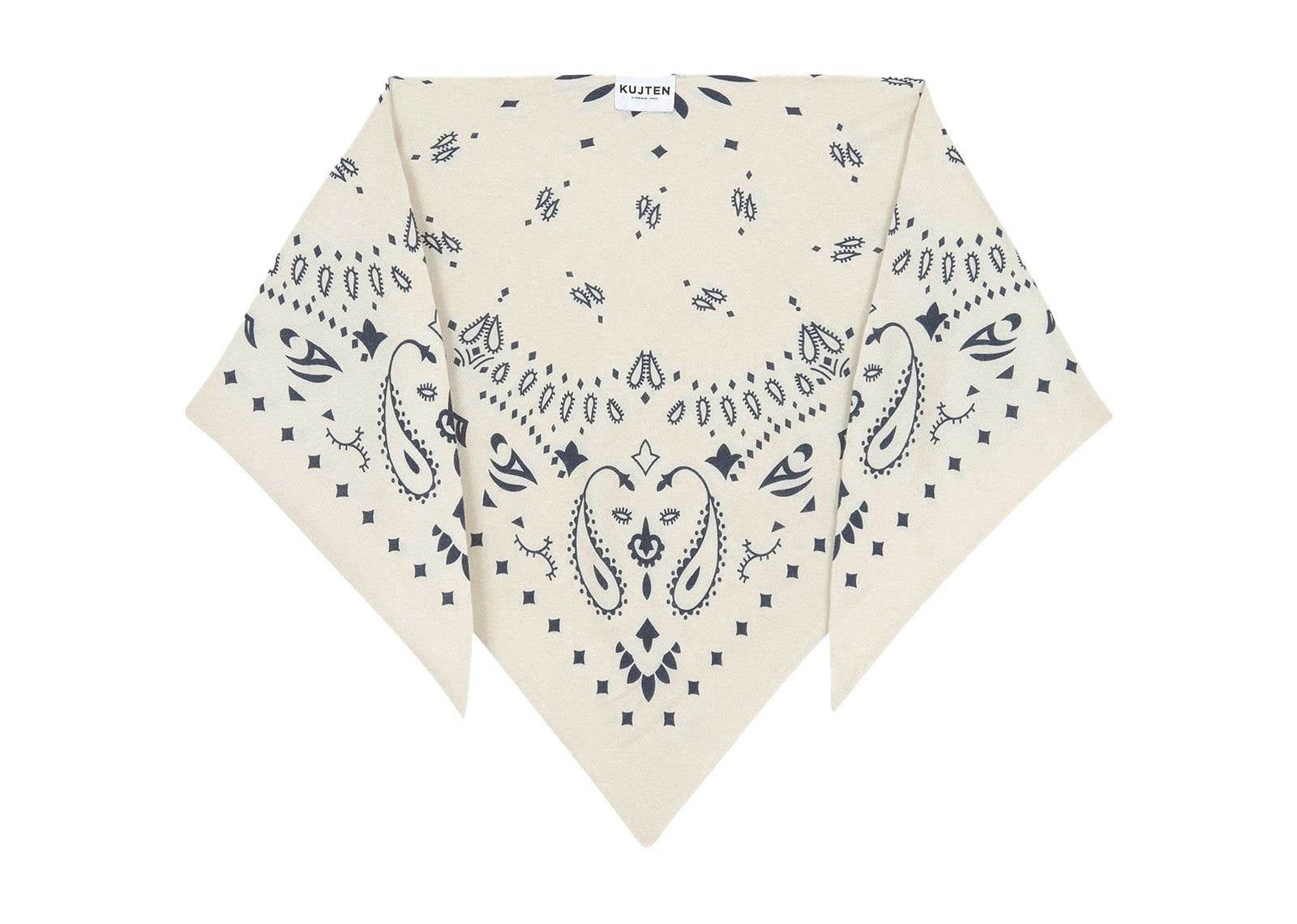 Kujten Small Bandana Tifa Oats White