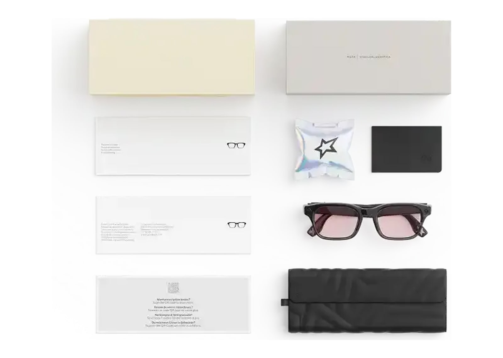 Meta Adventurer LISA Edition AI Smart Glasses Blush Lens Moonlit Sky - görsel 6