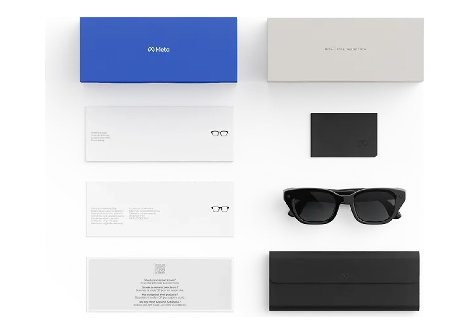 Meta Capri AI Smart Glasses Grey Lens Classic Black - görsel 5