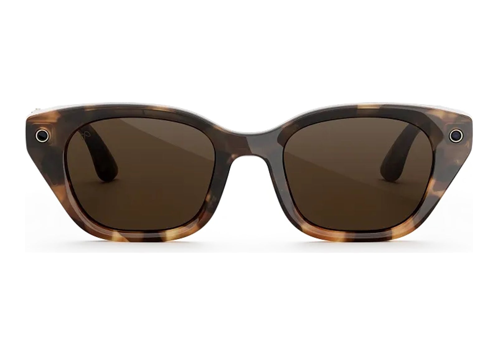 Meta Capri AI Smart Glasses Polarized Brown Lens Espresso Tortoise