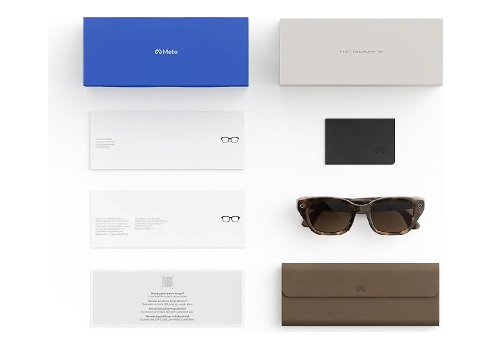 Meta Capri AI Smart Glasses Polarized Brown Lens Espresso Tortoise - görsel 5