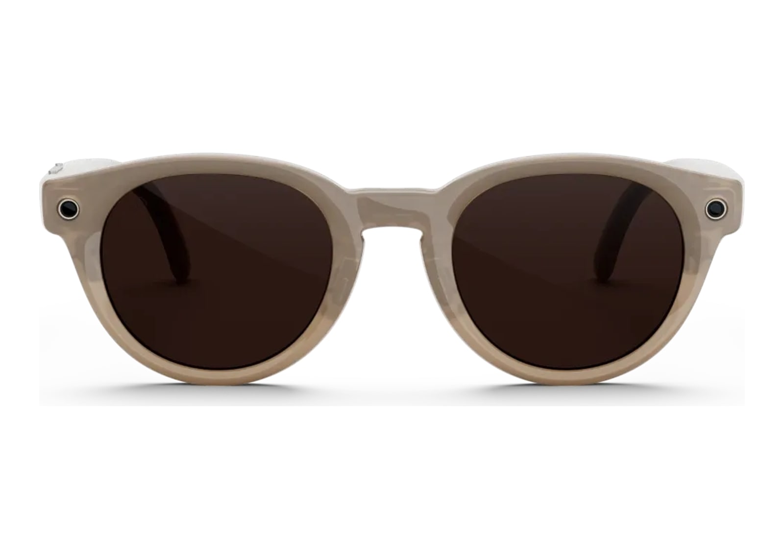 Meta Nova AI Smart Glasses Chocolate Lens Sandstone