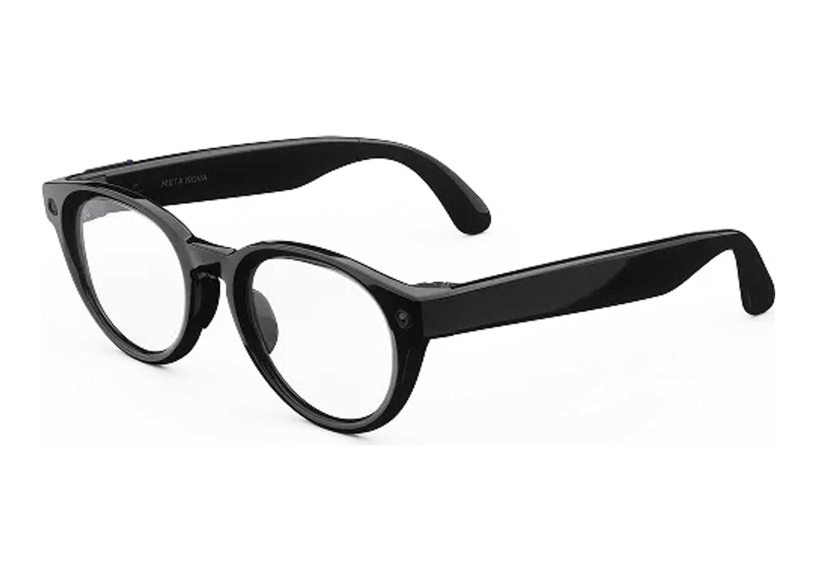 Meta Nova AI Smart Glasses Clear Lens Classic Black - görsel 2