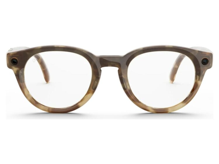 Meta Nova AI Smart Glasses Clear Lens Honey Tortoise