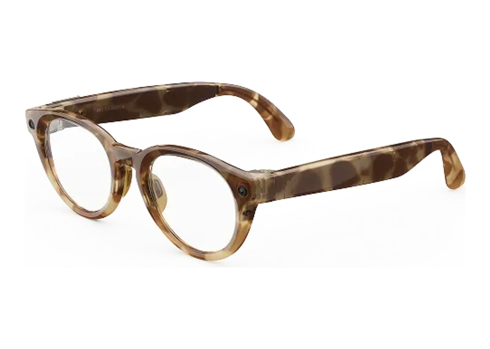 Meta Nova AI Smart Glasses Clear Lens Honey Tortoise - görsel 2
