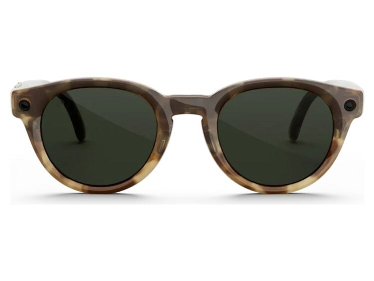 Meta Nova AI Smart Glasses Transitions Graphite Green Lens Honey Tortoise
