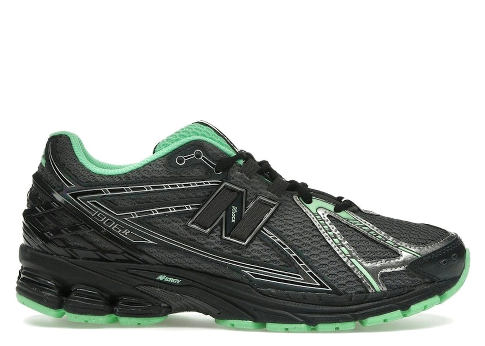 New Balance 1906R Dark Silver Metallic Lab Green