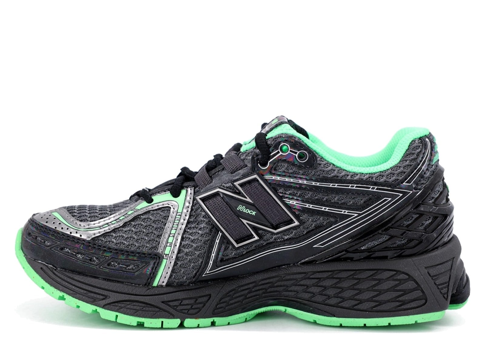 New Balance 1906R Dark Silver Metallic Lab Green - görsel 3
