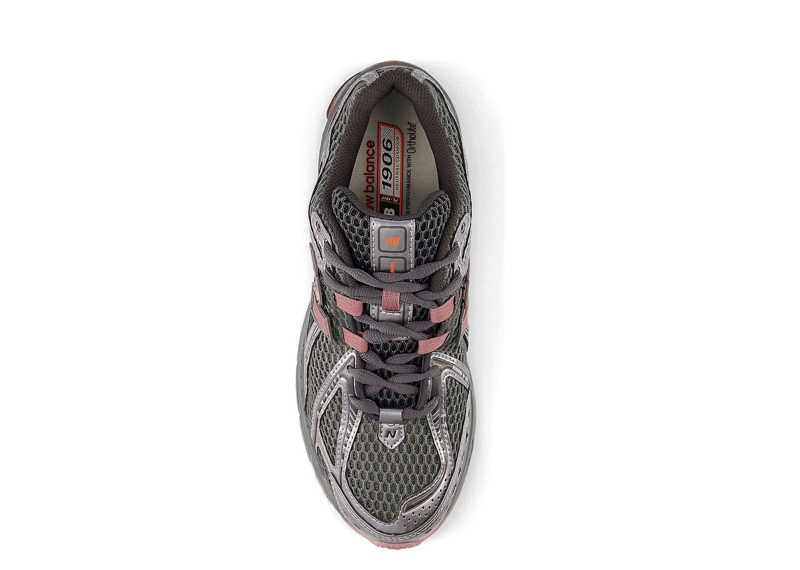 New Balance 1906R Dark Silver Metallic Rosewood - görsel 5