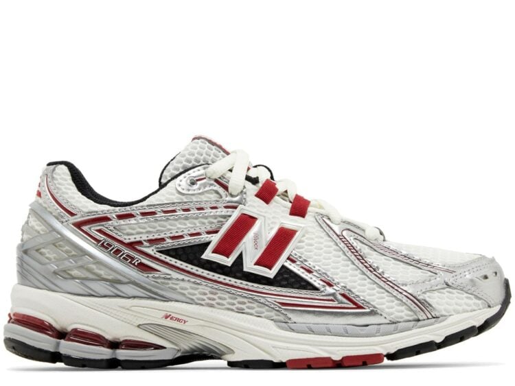 New Balance 1906R Silver Classic Crimson
