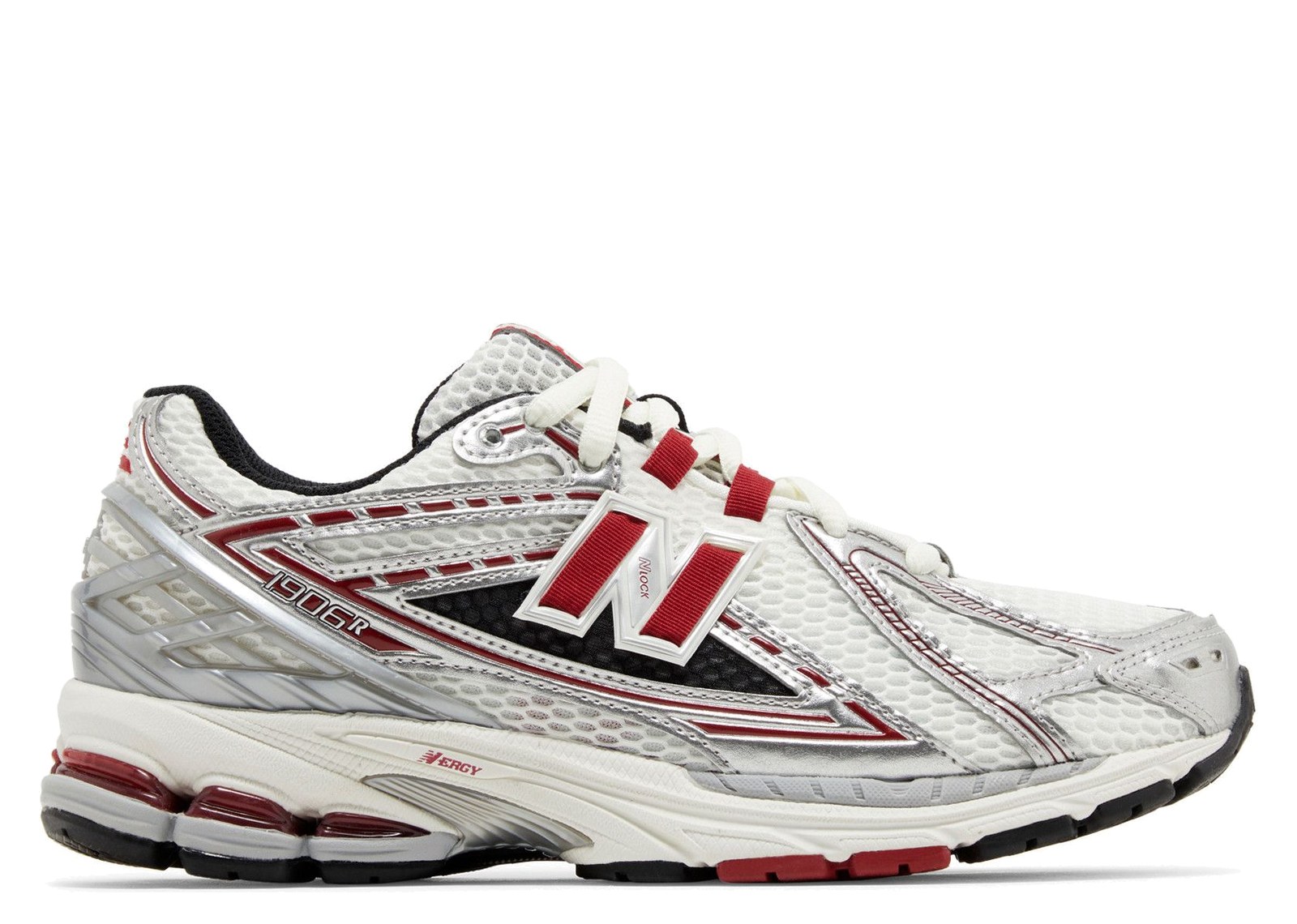 New Balance 1906R Silver Classic Crimson
