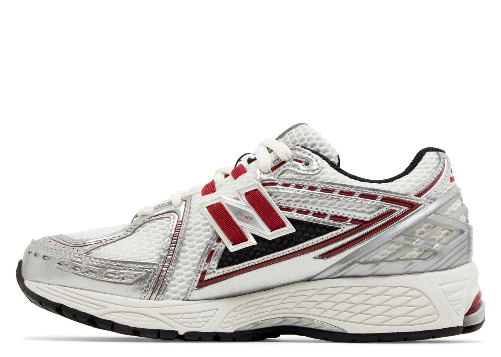 New Balance 1906R Silver Classic Crimson - görsel 2