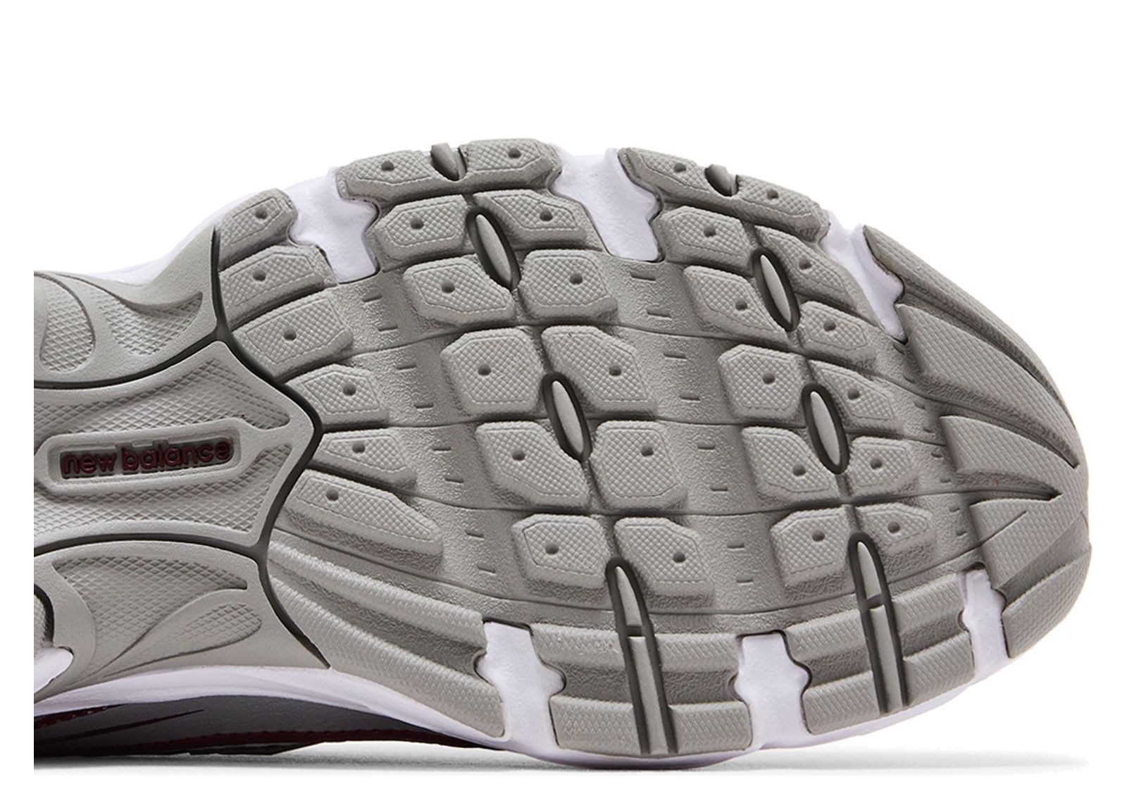 New Balance 740 White Burgundy Silver - görsel 4