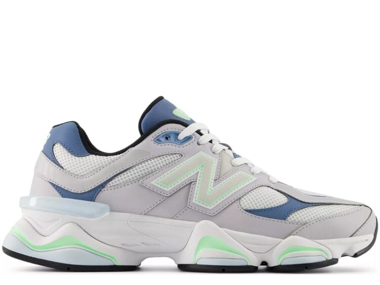 New Balance 9060 Pearl Grey Shoreline Blue