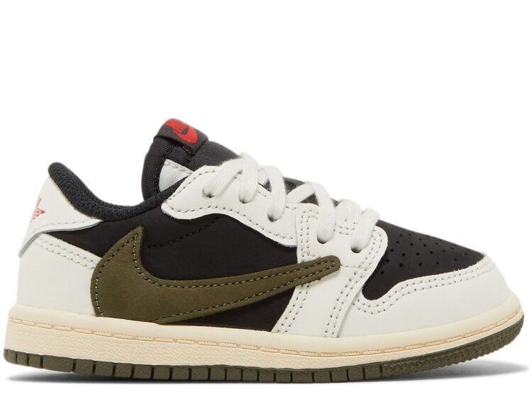 Nike Air Jordan 1 Retro Low OG SP Travis Scott Olive (TD)