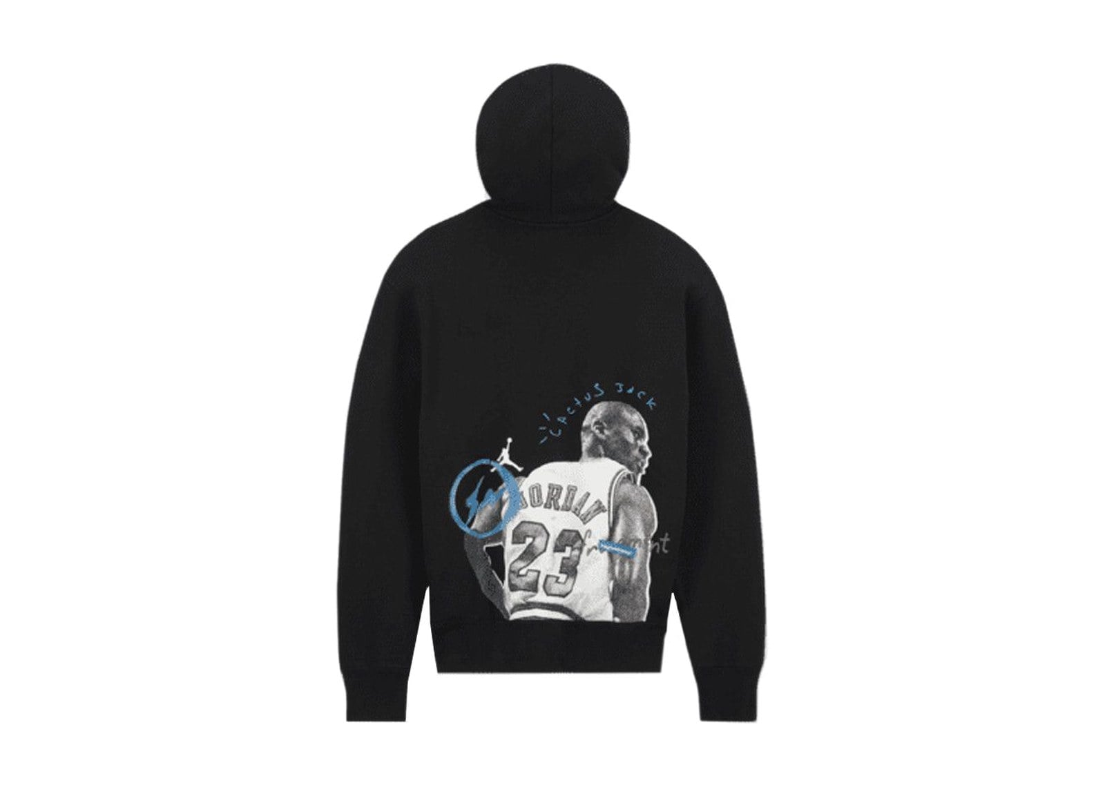 Nike Air Jordan x Travis Scott x Fragment Hoodie Black - görsel 2