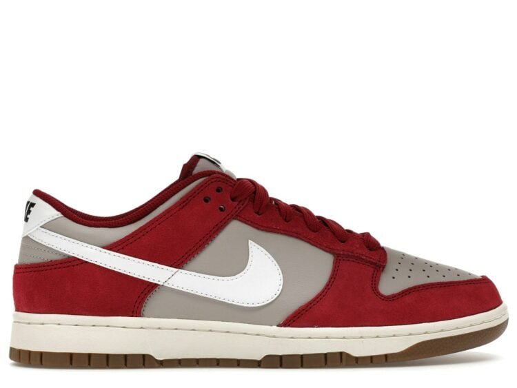 Nike Dunk Low Retro SE College Grey Team Red