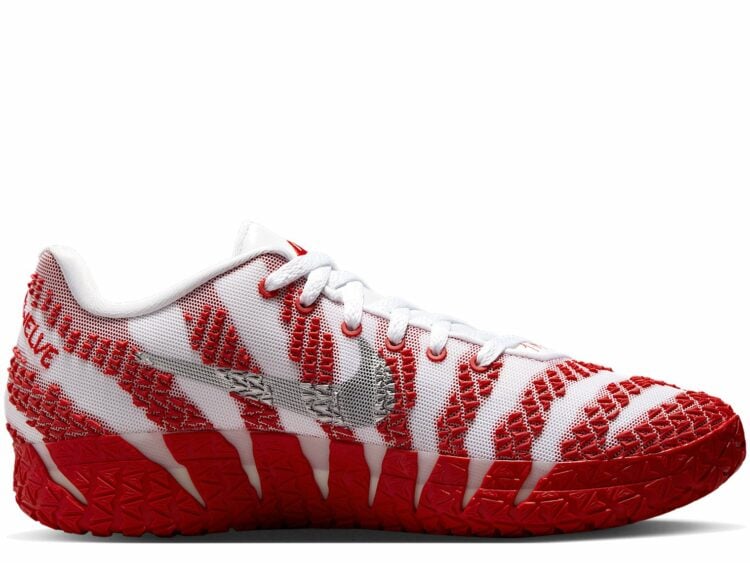 Nike Ja 3 TB White University Red