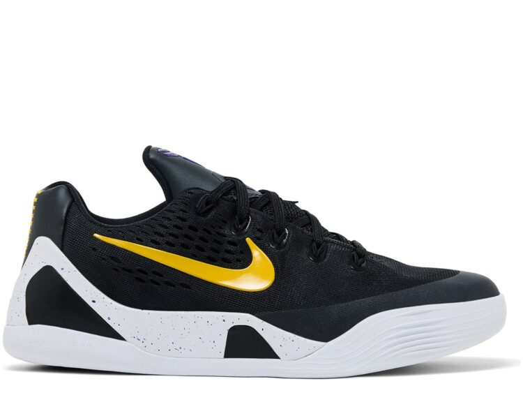 Nike Kobe 9 EM Low TB Black University Gold (GS)