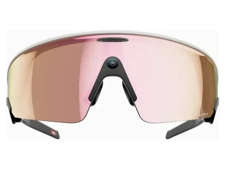 Oakley Meta Vanguard AI Smart Glasses Prizm Rose Gold Lens White