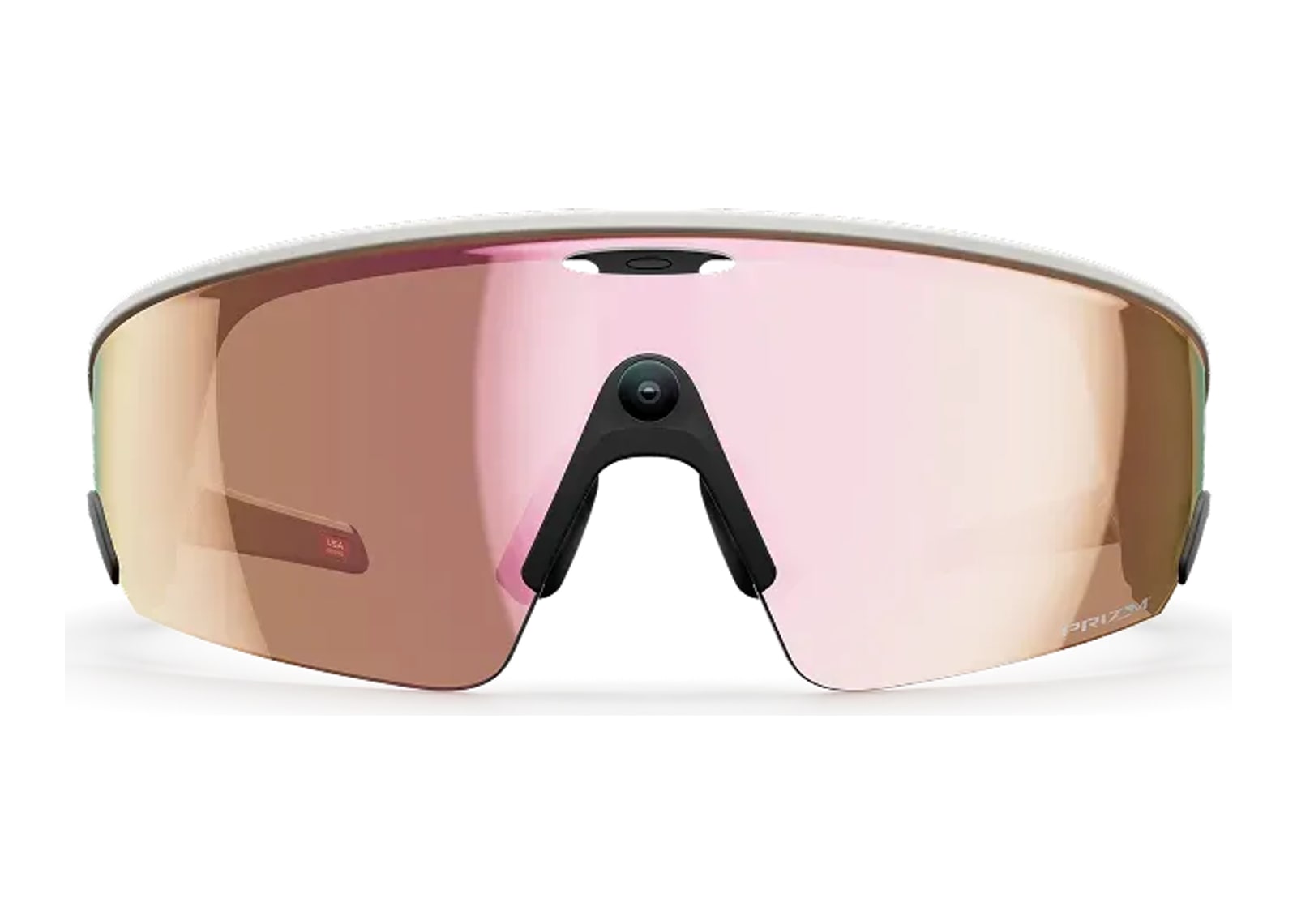 Oakley Meta Vanguard AI Smart Glasses Prizm Rose Gold Lens White - görsel 2