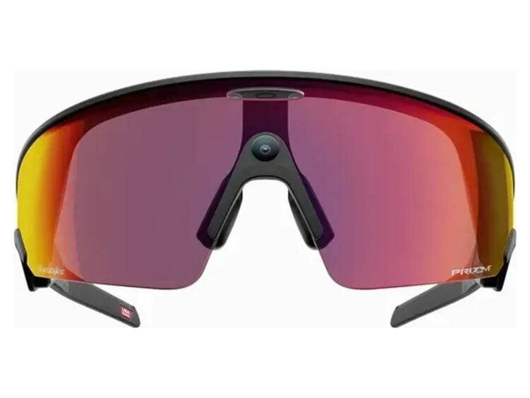 Oakley Meta Vanguard AI Smart Glasses Prizm Transitions Ember Lens Black