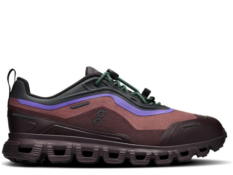 On Running Cloud 6 Geo Waterproof Black Tyrian (W)