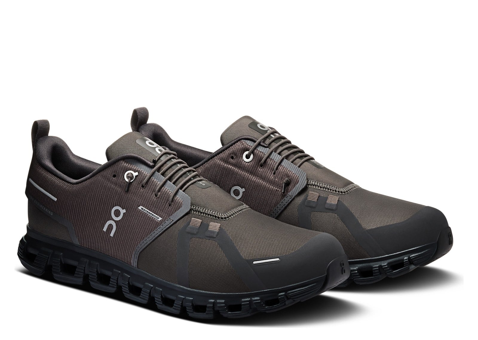 On Running Cloud 6 Waterproof Espresso Black - görsel 3
