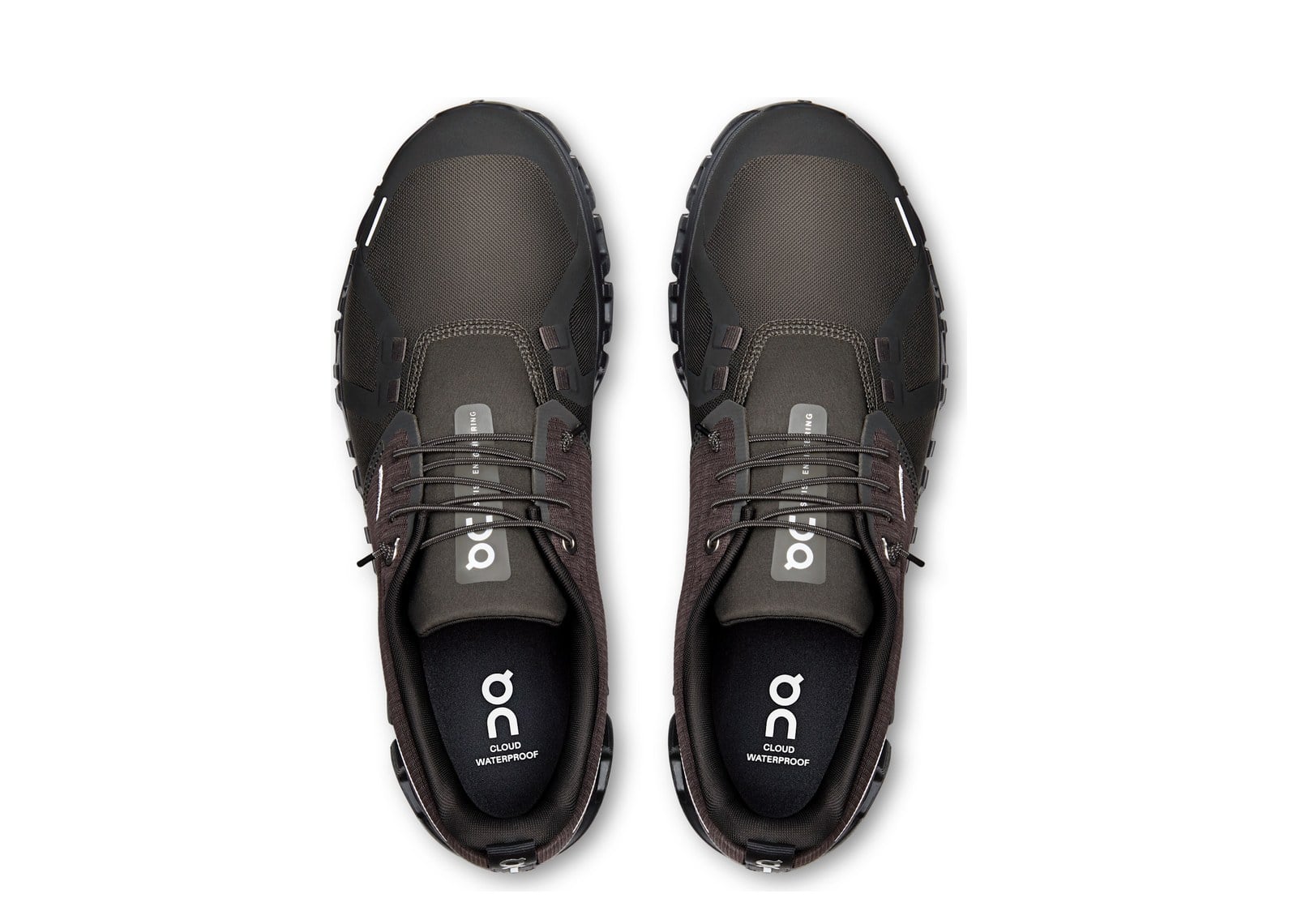 On Running Cloud 6 Waterproof Espresso Black - görsel 5