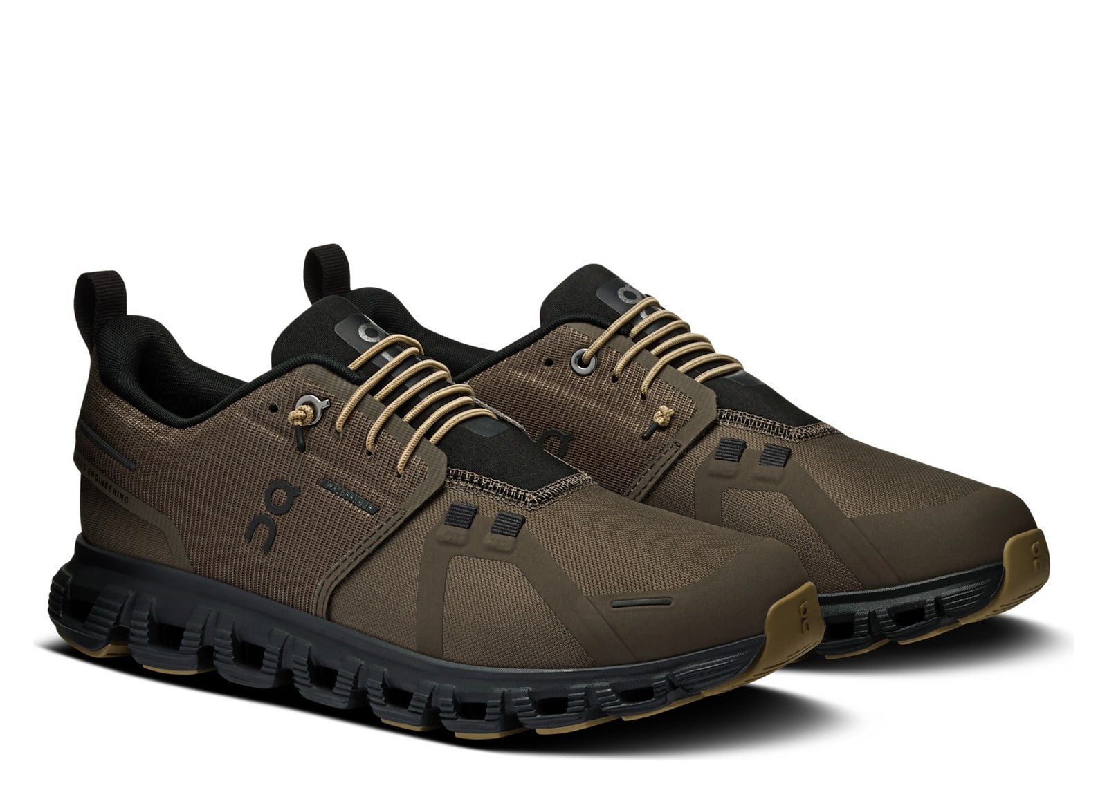 On Running Cloud 6 Waterproof Grizzly Black (W) - görsel 3