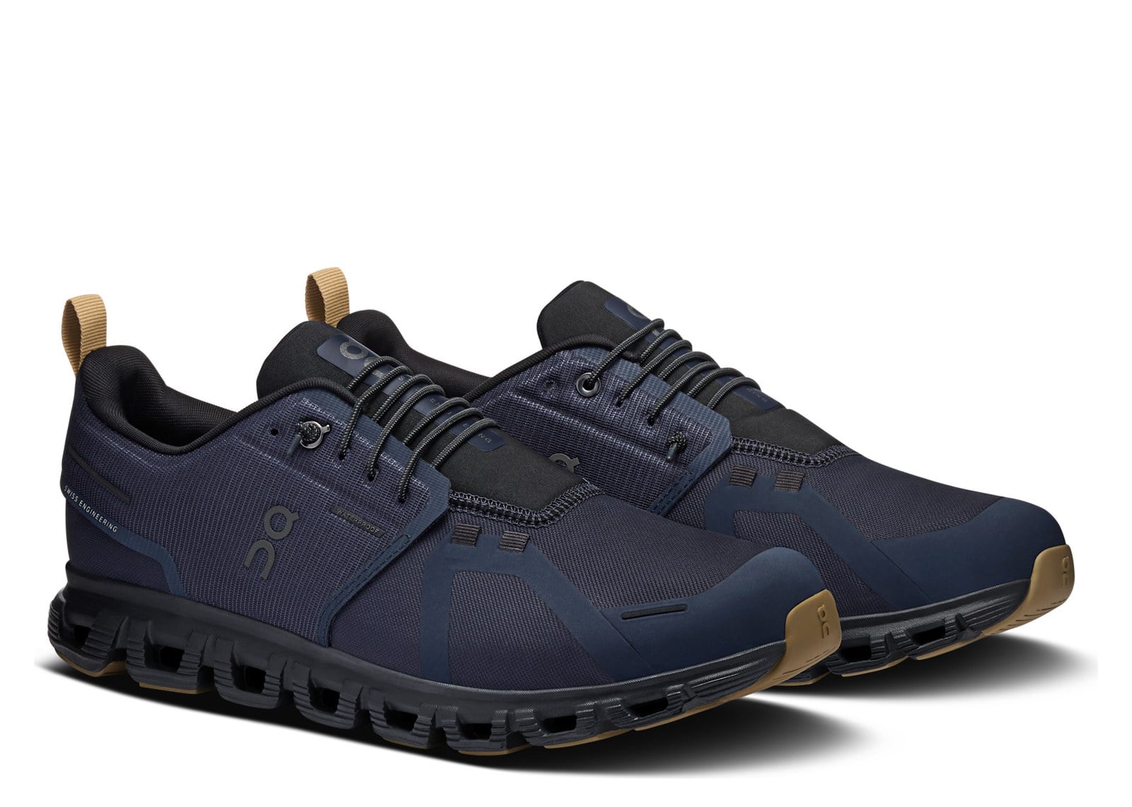 On Running Cloud 6 Waterproof Ink Black - görsel 3