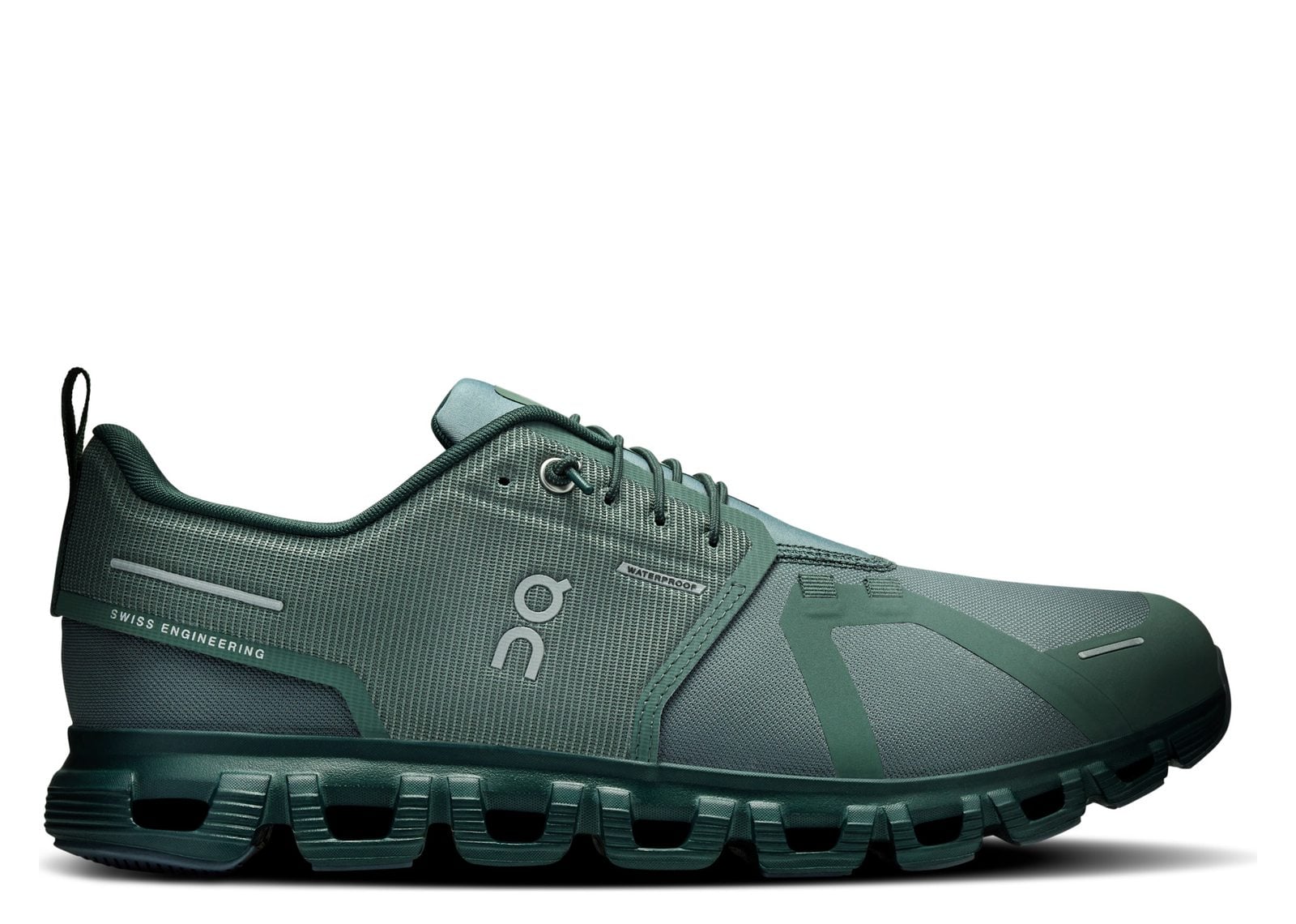 On Running Cloud 6 Waterproof Olive Evergreen