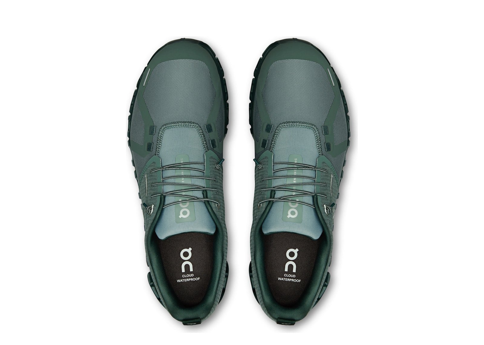 On Running Cloud 6 Waterproof Olive Evergreen - görsel 5