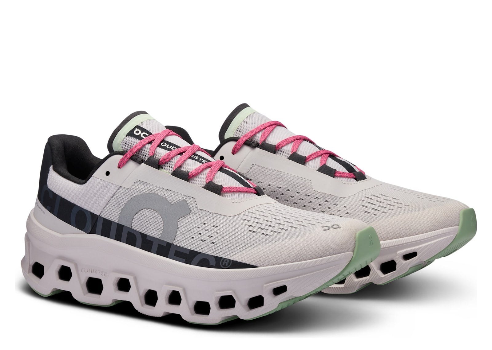 On Running Cloudmonster Frost Black - görsel 3