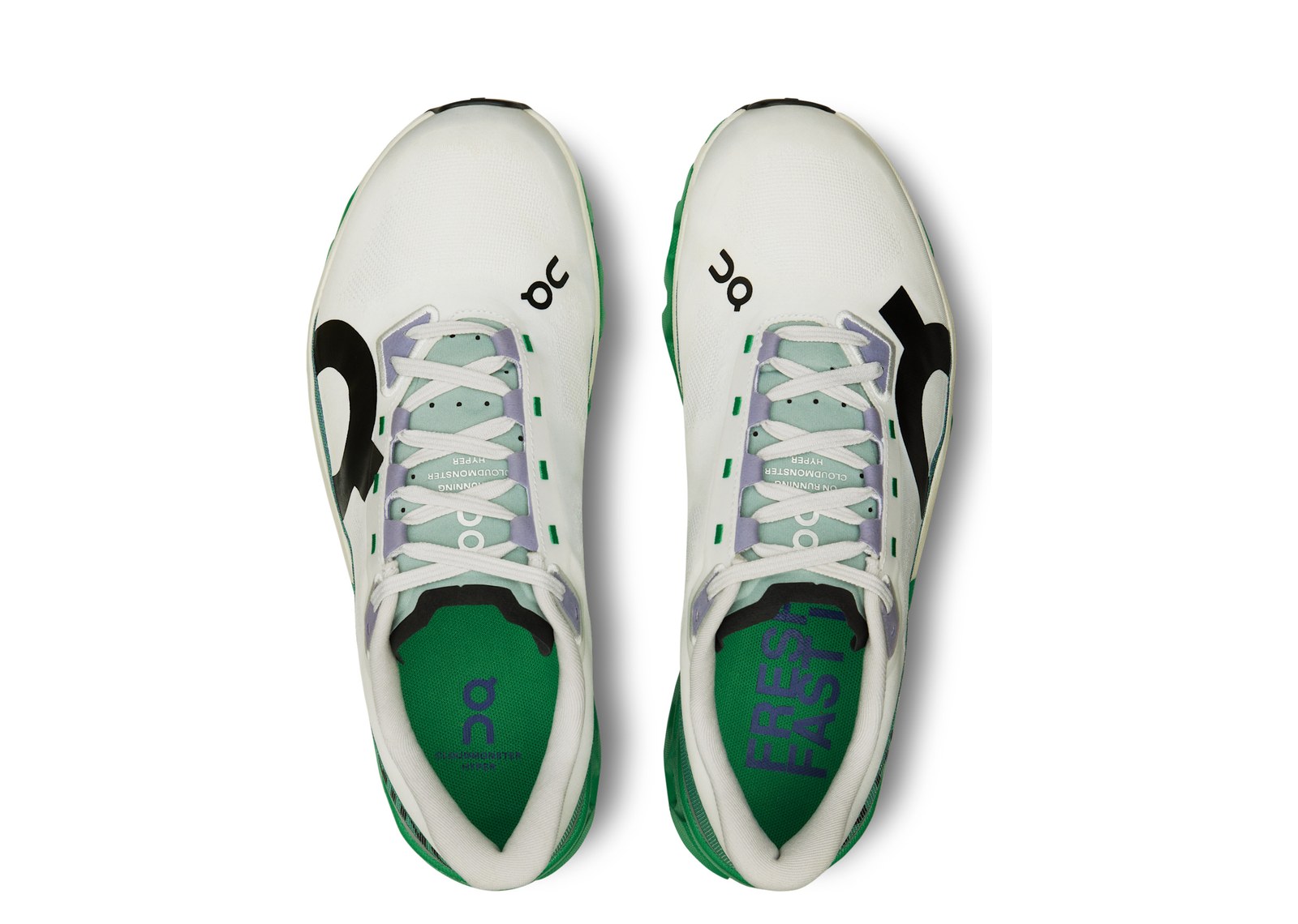 On Running Cloudmonster Hyper Undyed Mint - görsel 5