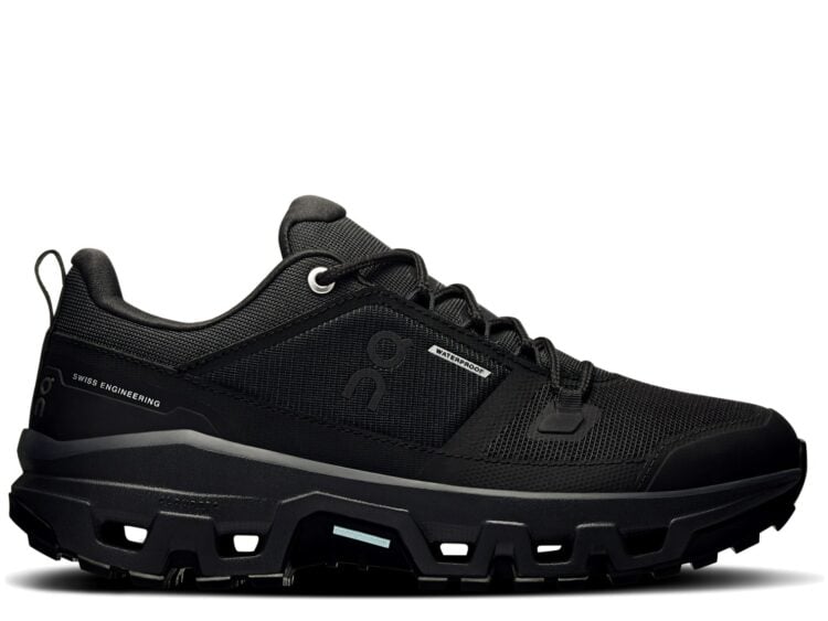 On Running Cloudrock Low Waterproof All Black (W)
