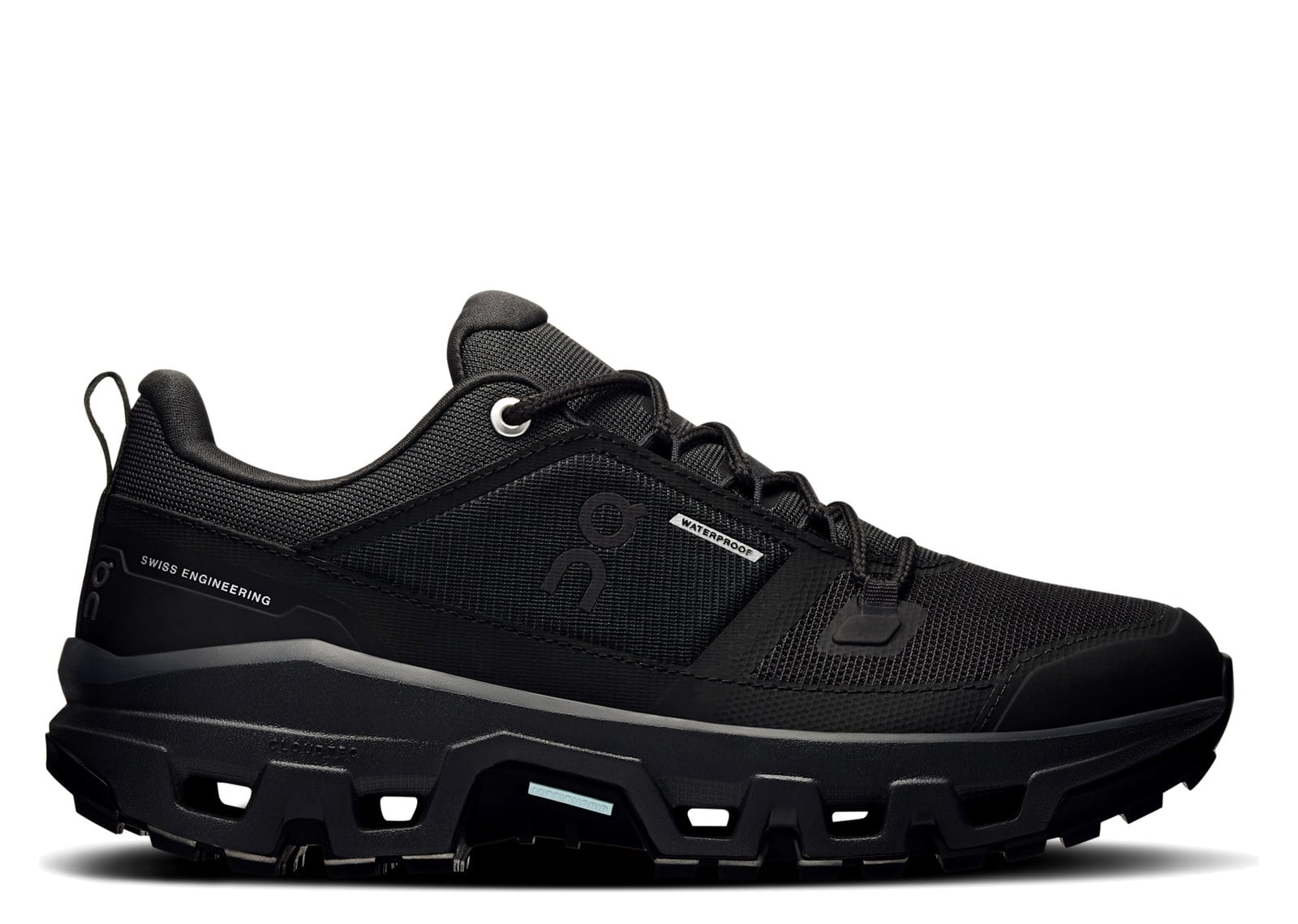 On Running Cloudrock Low Waterproof All Black (W)