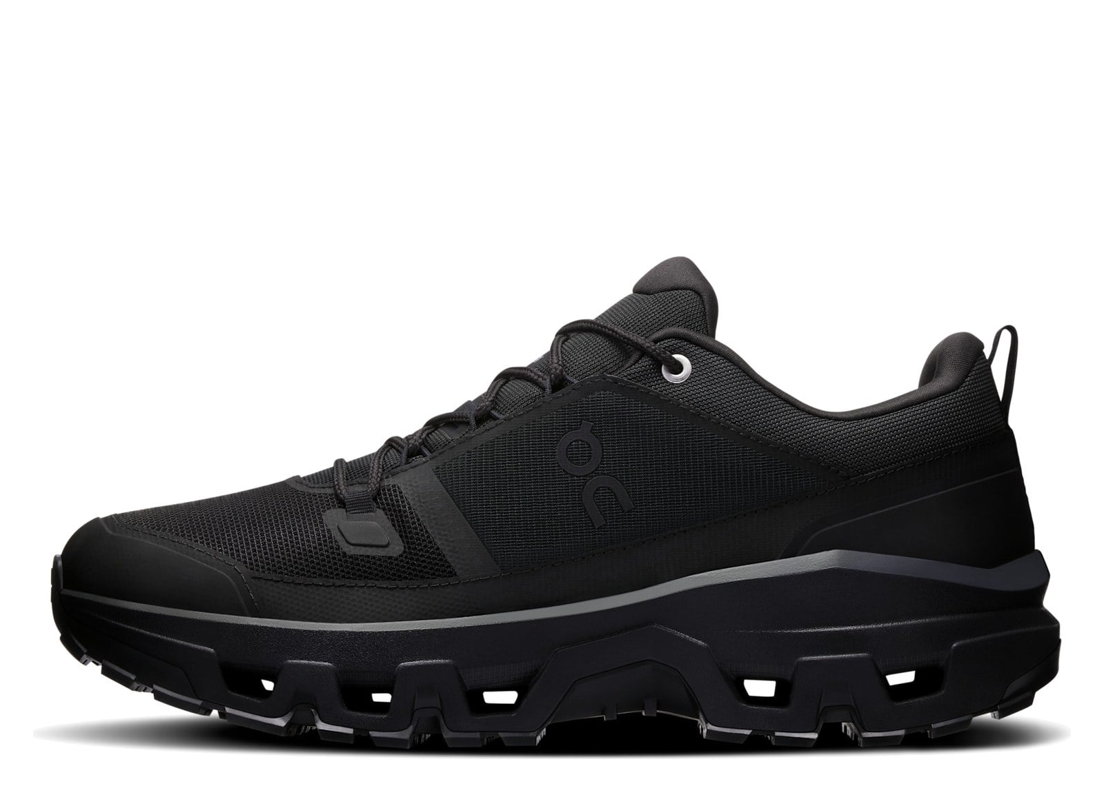 On Running Cloudrock Low Waterproof All Black - görsel 2