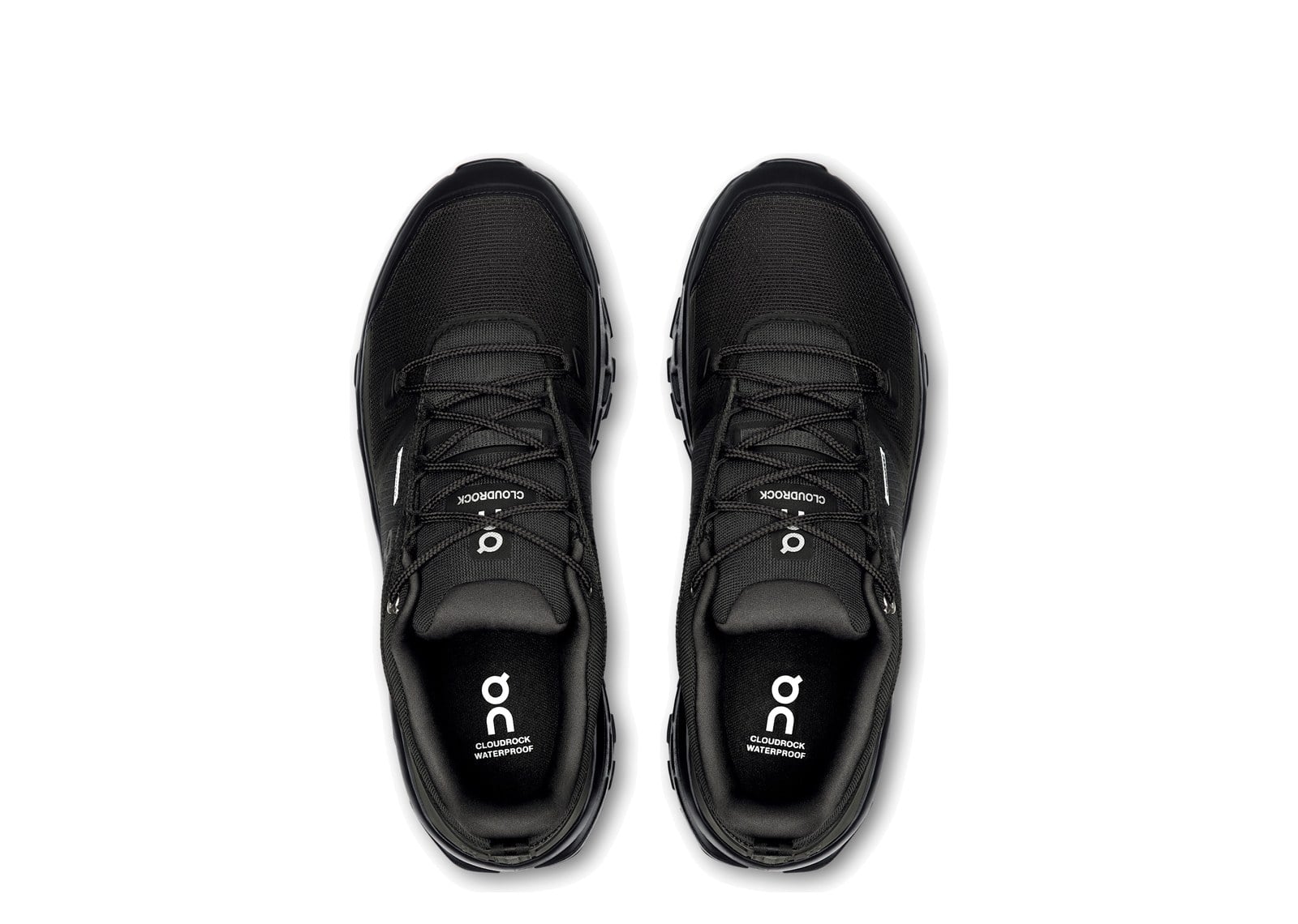 On Running Cloudrock Low Waterproof All Black - görsel 6