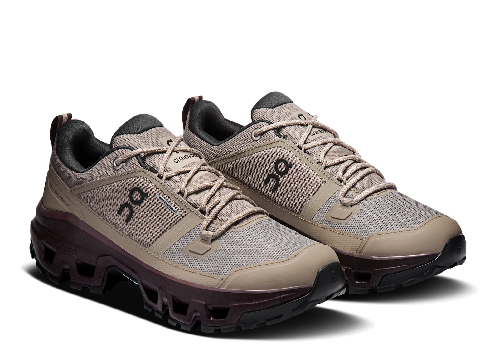 On Running Cloudrock Low Waterproof Cinder Ox (W) - görsel 3