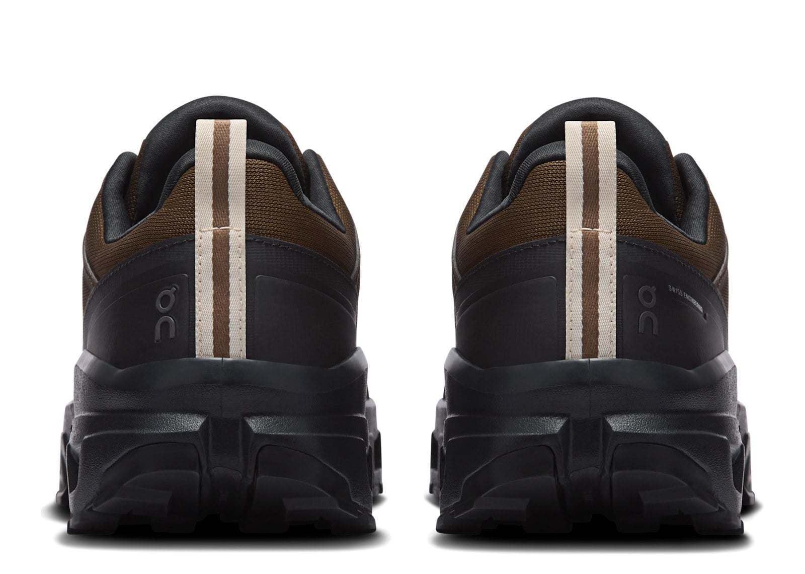 On Running Cloudrock Low Waterproof Earth Black - görsel 4