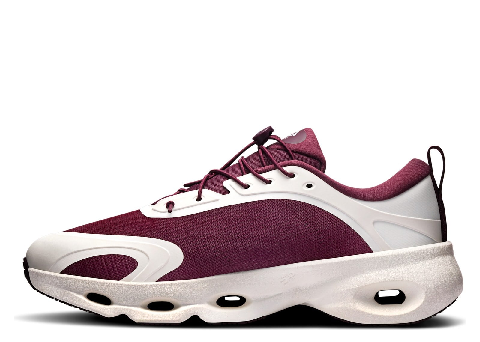 On Running Cloudsolo LOEWE Burgundy Eggshell - görsel 2