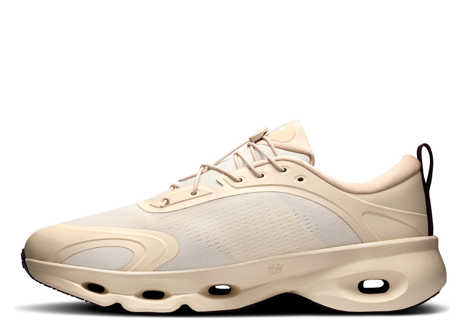 On Running Cloudsolo LOEWE Sand Burgundy - görsel 2