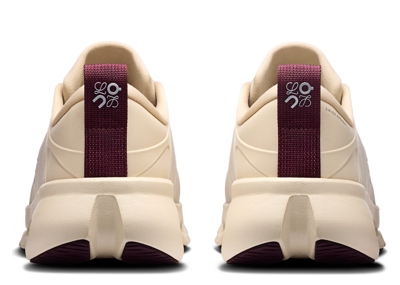 On Running Cloudsolo LOEWE Sand Burgundy - görsel 4