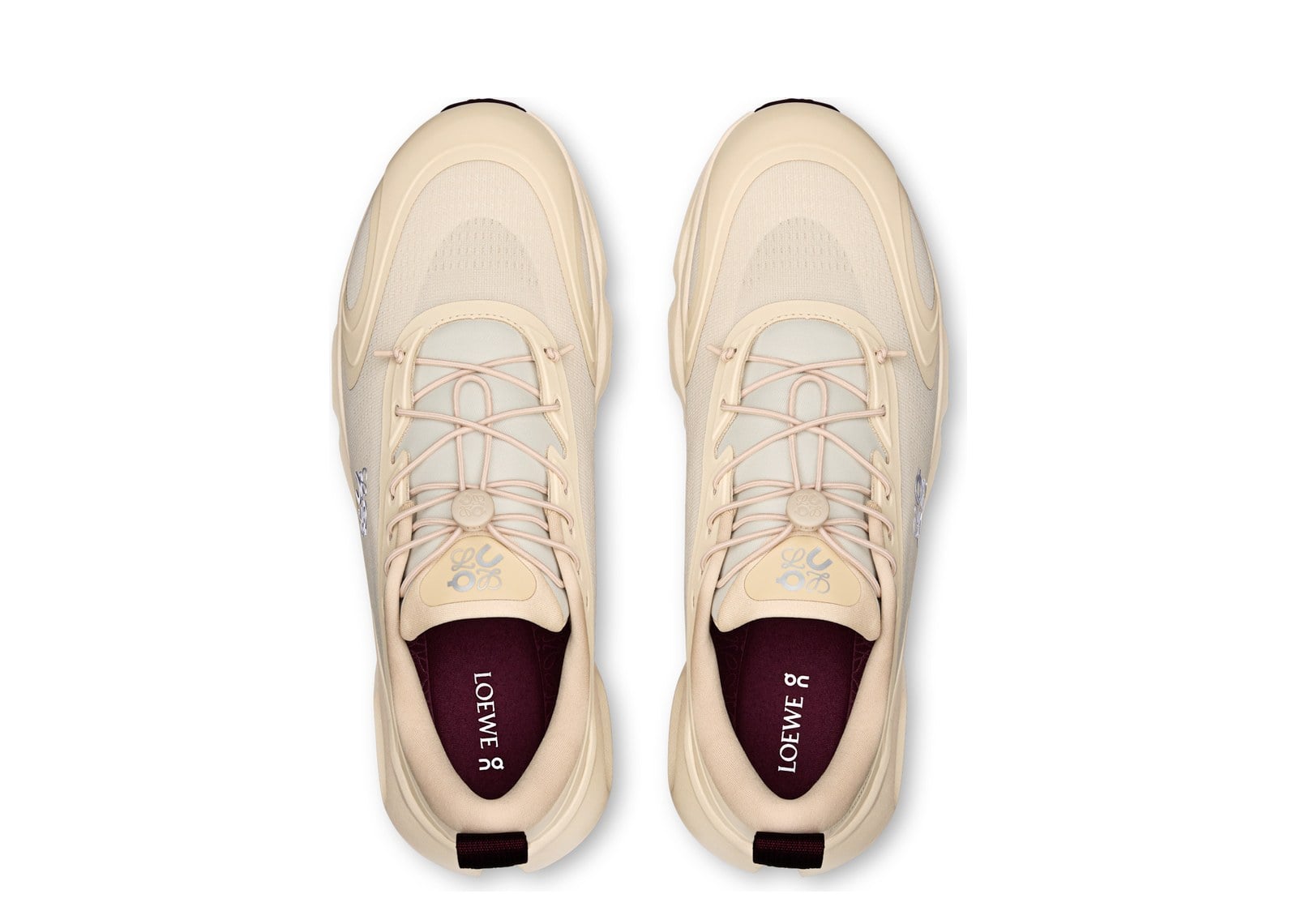 On Running Cloudsolo LOEWE Sand Burgundy - görsel 5