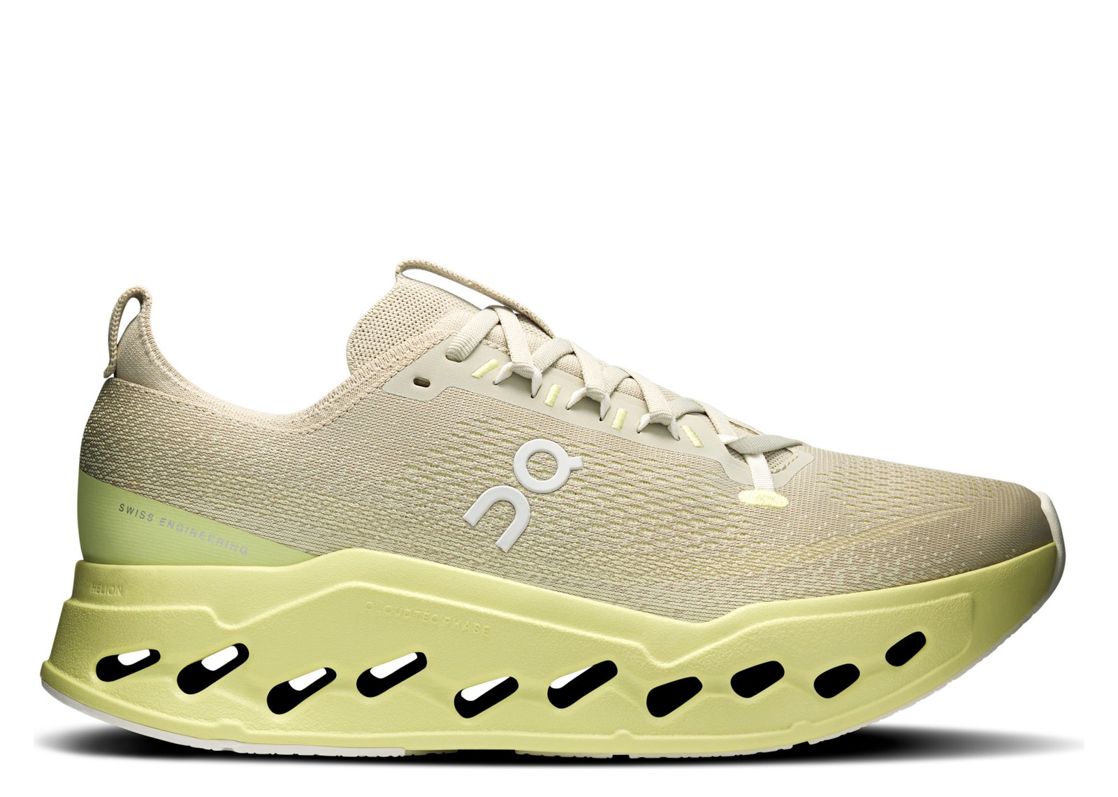 On Running Cloudsurfer Max Pelican Limelight