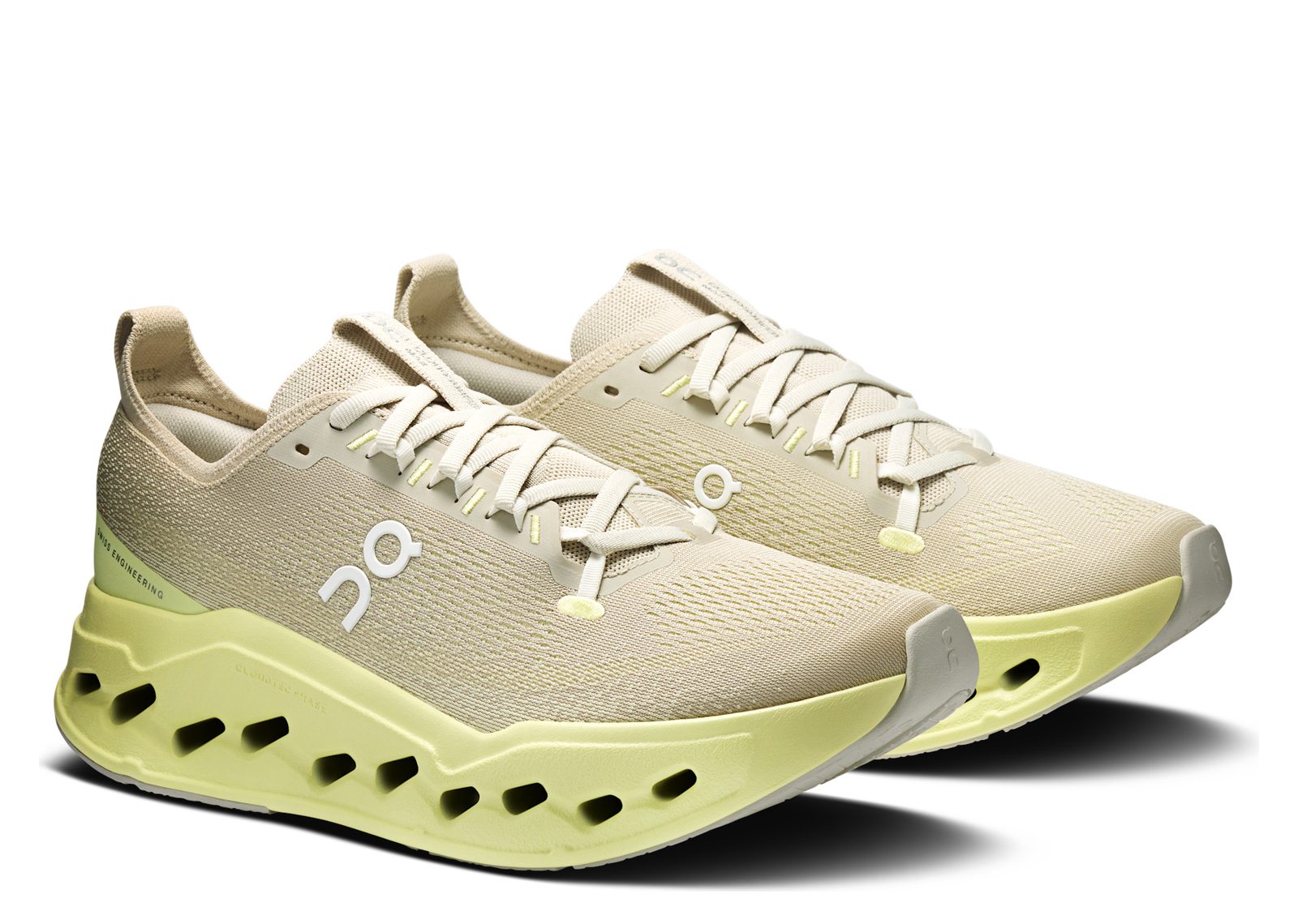 On Running Cloudsurfer Max Pelican Limelight - görsel 3